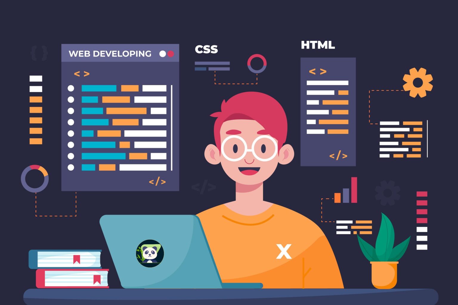 CSS tricks with CSS code prompt and animation effects - Webxpanda